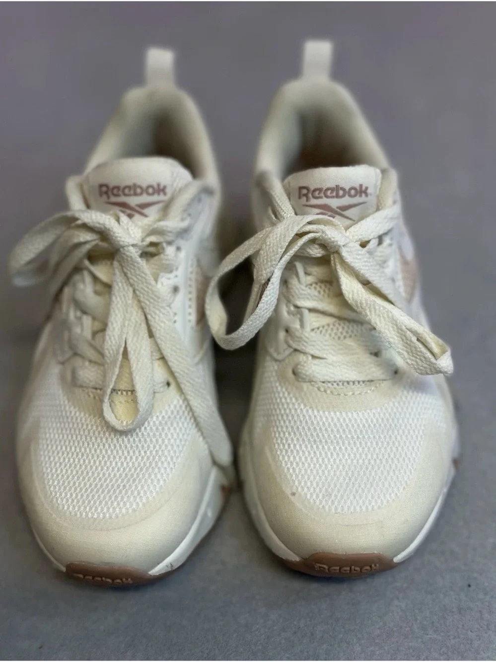 Kids Reebok Zig Dynamica Comfort Casual Sneakers Size 12 Chalk / Moonstone NWOT